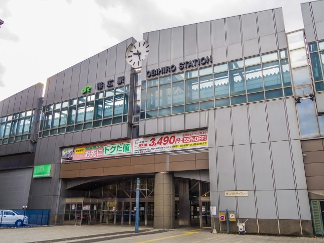 ロピア帯広出店計画が注目される帯広駅（北海道・帯広市）