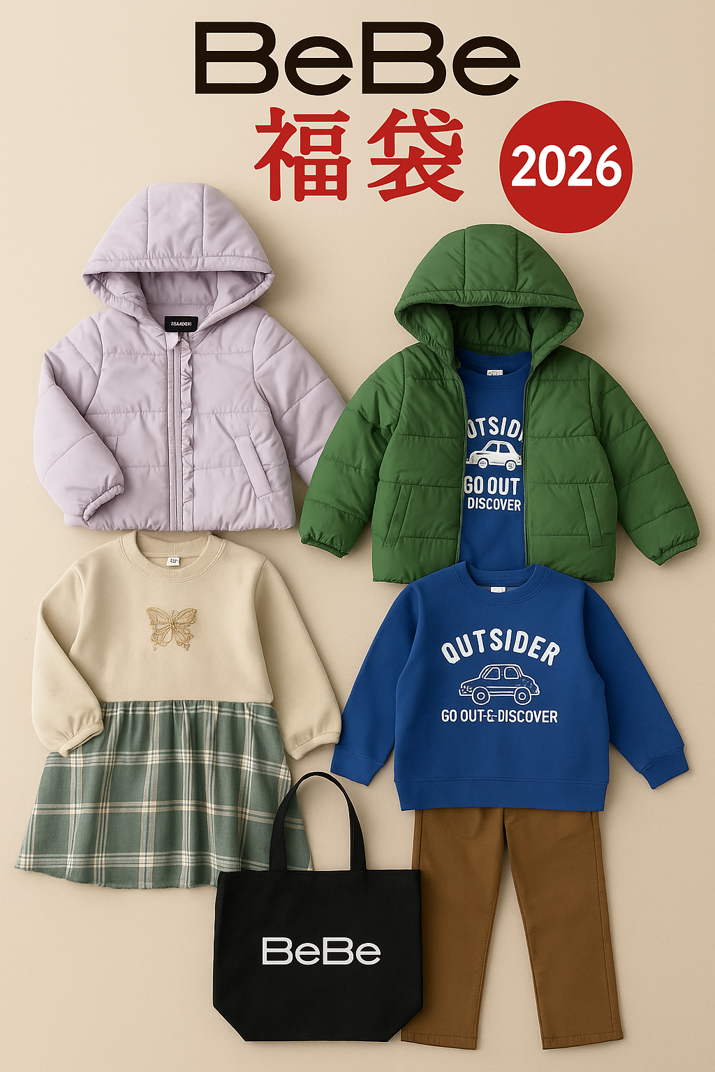 BeBe（ベベ）福袋の画像