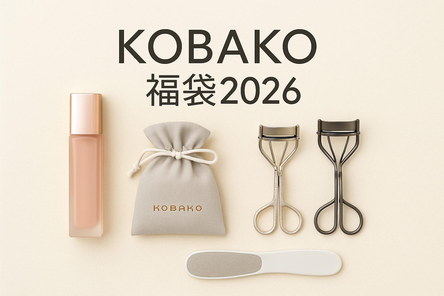 KOBAKO福袋2026_美容ツールセット_イメージ