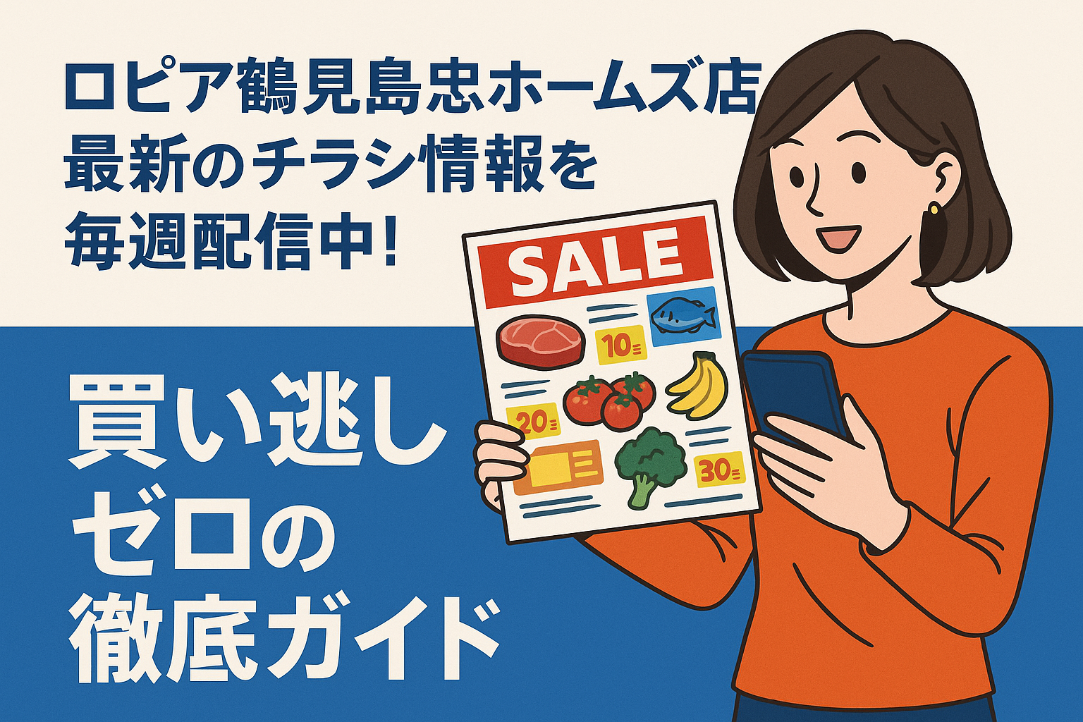 ロピア鶴見島忠ホームズ店 最新チラシ更新のお知らせバナー画像
