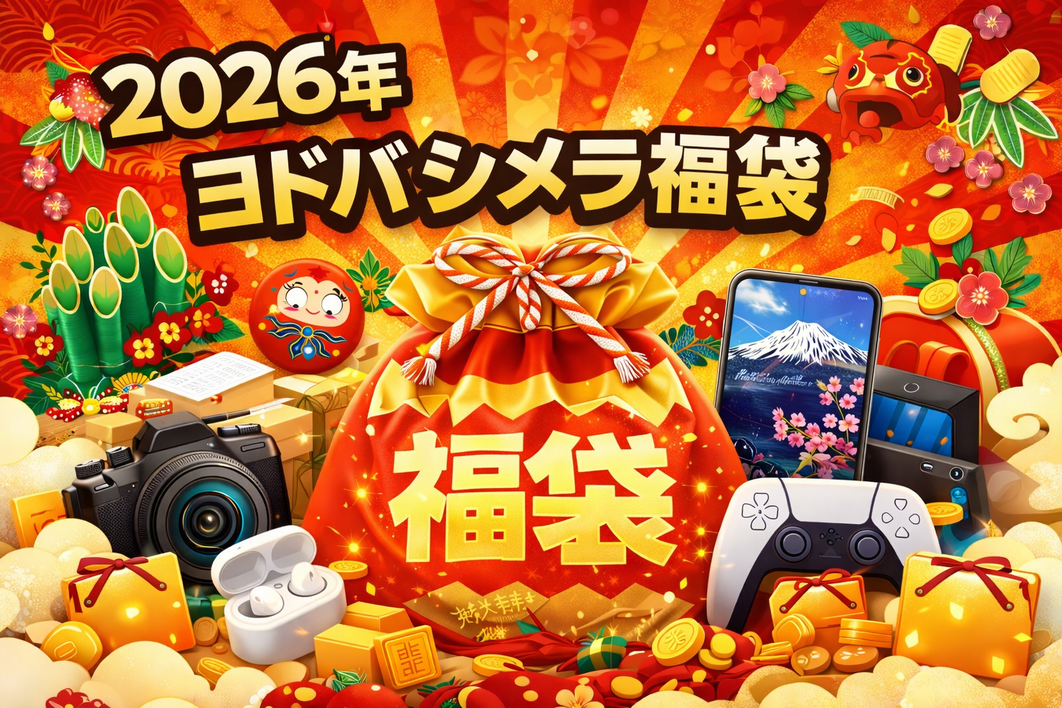 2026年 ヨドバシカメラ福袋のアイキャッチ画像